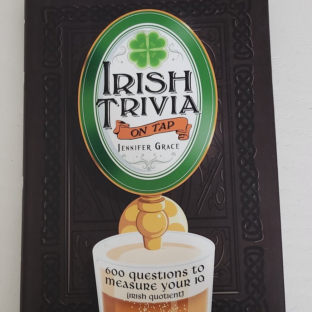 Hardcover Irish Trivia on Tap by Jennifer Grace